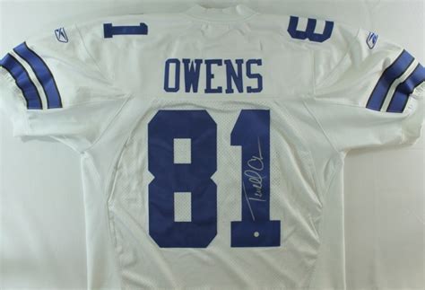 Terrell Owens Signed Cowboys Jersey (Steiner Hologram) | Pristine Auction