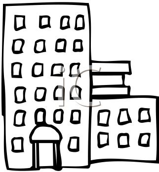 Apartment Building Clipart | Free download on ClipArtMag