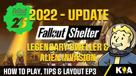 Legendary Dweller And Alien Invasion 2022 Fallout Shelter Mobile