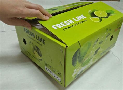 tieu chuan cua thung carton dung trai cay xuat khau