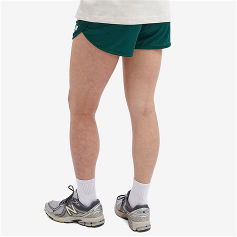 New Balance NB Athletics Mesh Short Nightwatch Green END US