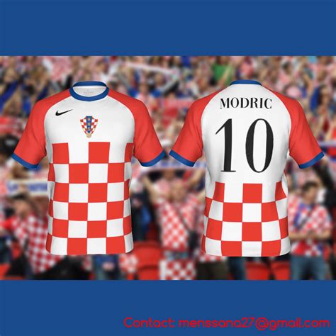 Croatia national football team hypothetical match jersey