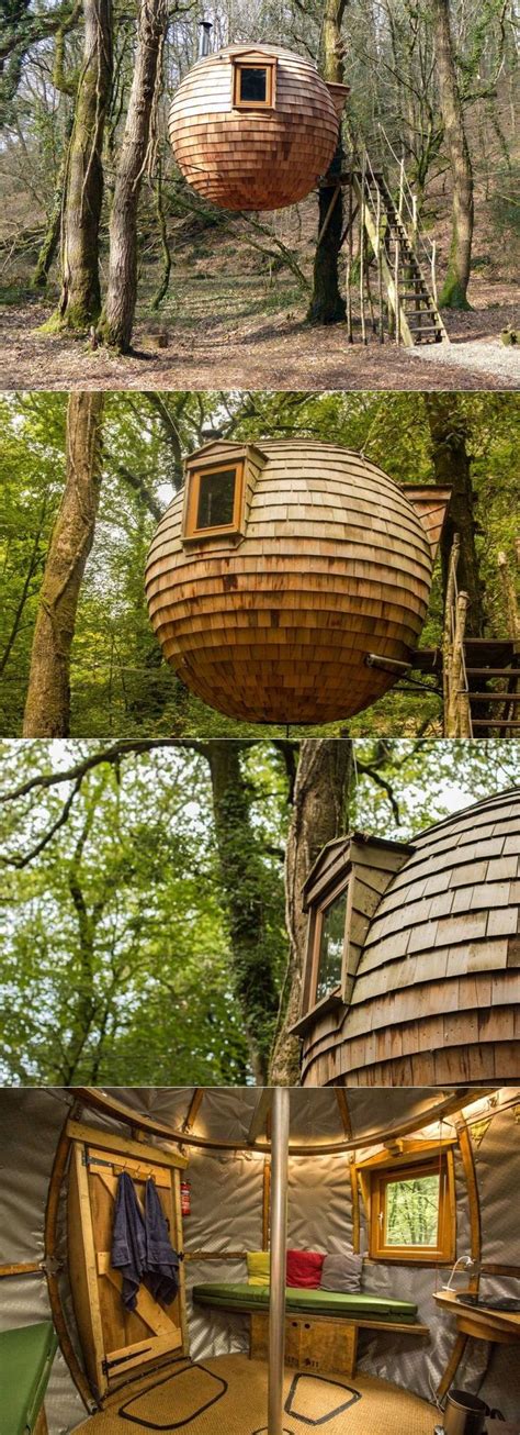 You Can Rent This Hanging Treehouse Pod For 128 Per Night Tree House