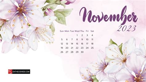 November 2023 Calendar Desktop Wallpaper | EntheosWeb | Desktop wallpaper, Calendar wallpaper ...