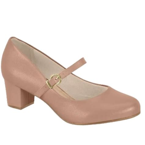 Sapato Beira Rio Nude Feminino 477 475 Juventude Calçados