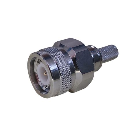 EZ 240 TM PL X TNC Male Straight Plenum Connector LMR 240