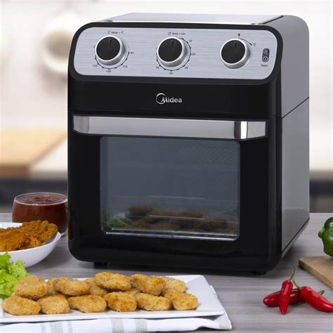Air Fryer Midea 12l - Fritadeira Air Fryer 12L Midea Oven FFA20P2 Preta 220V | Shopee Brasil