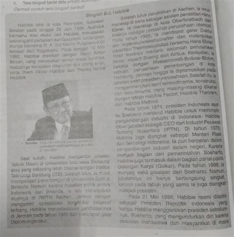 Contoh Biografi Bj Habibie 57 Koleksi Gambar