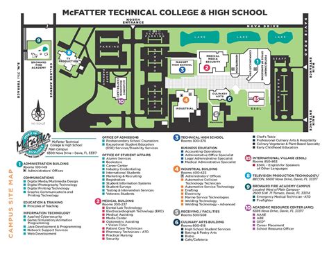 Campus Map - McFatter Technical College