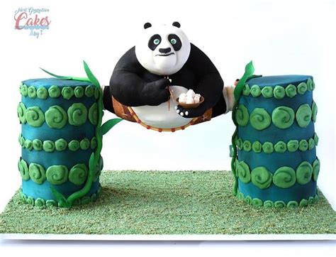 Kung Fu Panda Decorated Cake By Teresa Davidson CakesDecor