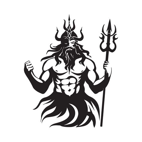Triton Image, design, art on white background 44011226 Vector Art at