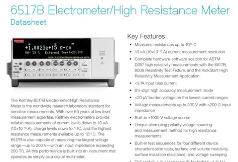 New Keithley B Electrometer High Resistance Meter Buy Keithley