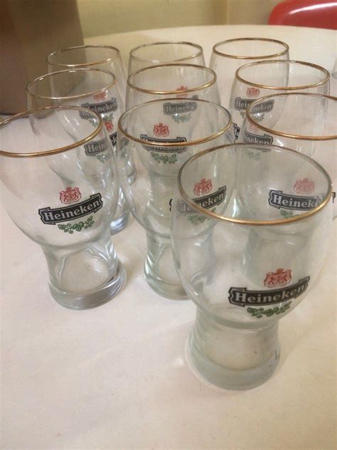 Heineken Beer Glass, Furniture & Home Living, Kitchenware & Tableware ...