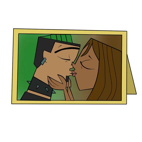 duncan and courtney kiss by otakufan1 on deviantART