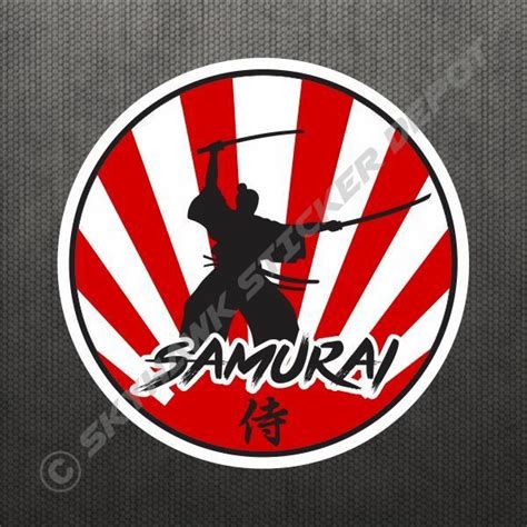 Rising Sun Samurai Jdm Sticker Vinyl Decal Japan Car Motorcycle For