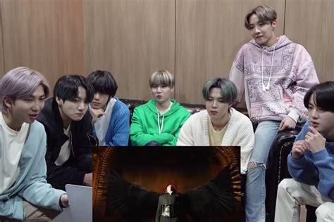 BTS Has Shared A Clip Of Themselves Reacting To Their Own Black Swan