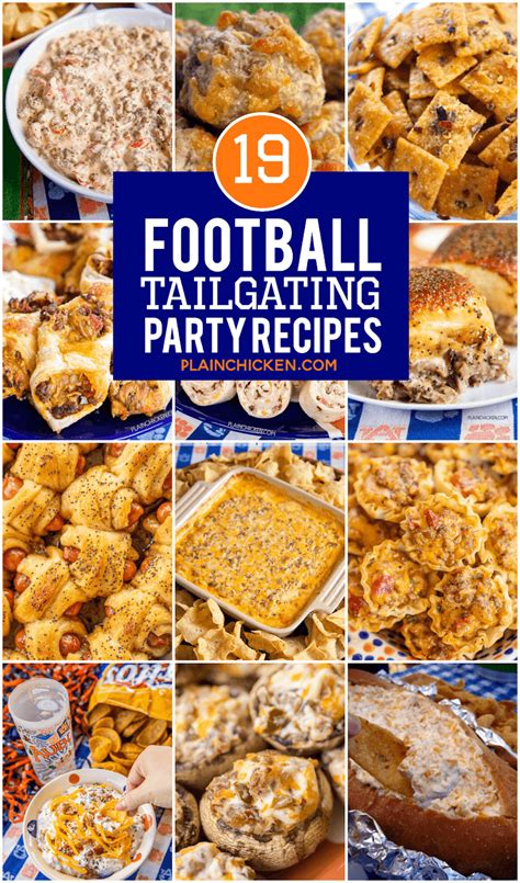 tailgating party recipes plain chicken artofit
