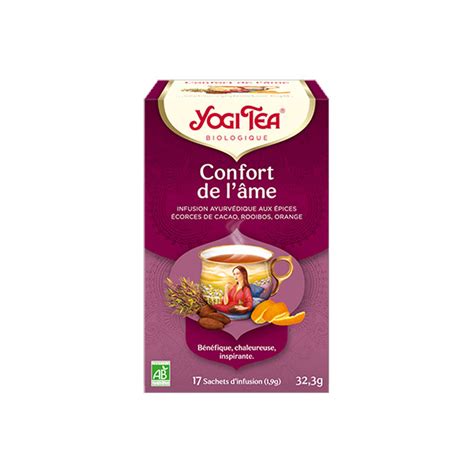 CONFORT DE L ÂME BIO 17 SACHETS YOGI TEA