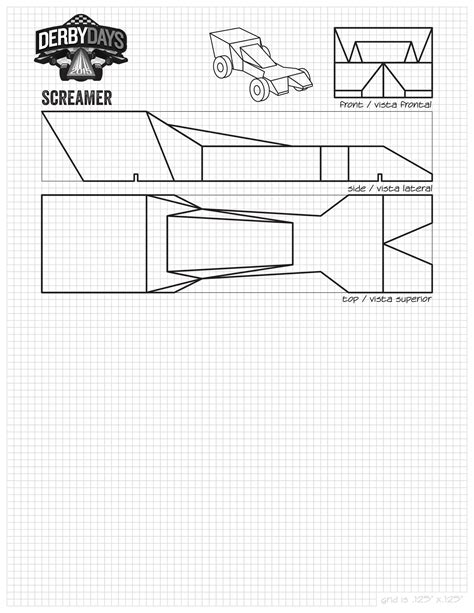 39 Awesome Pinewood Derby Car Designs And Templates Templatelab