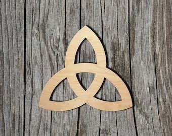 Celtic Knot Laser Cut Out Unfinished Wood Shape Craft Supply Etsy