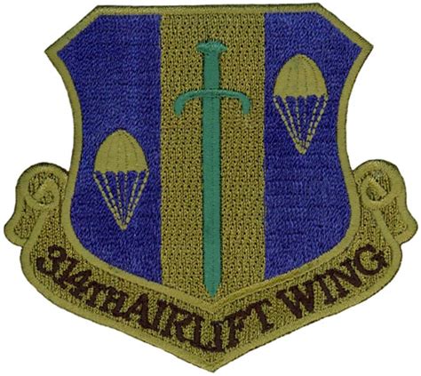 Th Airlift Wing Subdued Flightline Insignia