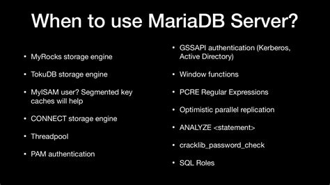 Dbms Comparison Oracle Vs Sql Server Vs Mysql Vs Mariadb Vs Hot Sex Picture