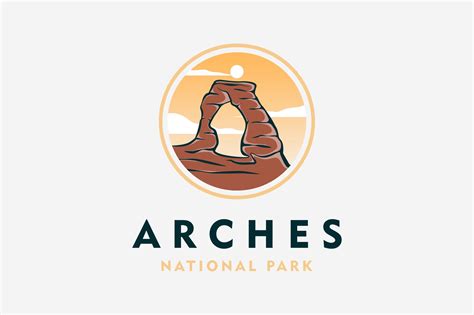 emblem arches logo vector vintage | Branding & Logo Templates ...