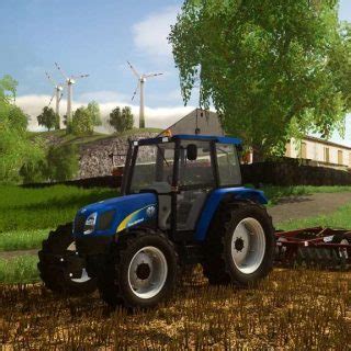 New Holland Tl A Tl A V Fs Mod Farming Simulator Mod