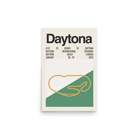 2023 24 Hours of Daytona Print – Modern Racing Prints