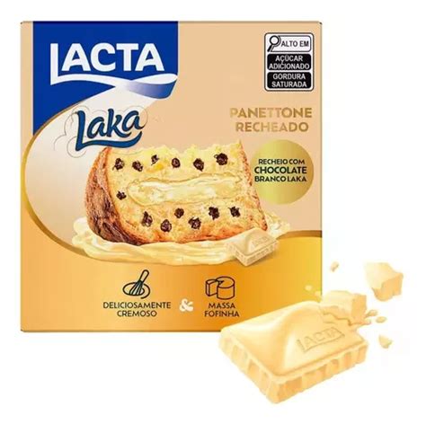 Panettone Lacta Laka G Relleno Pan Dulce Brasil Env O Gratis