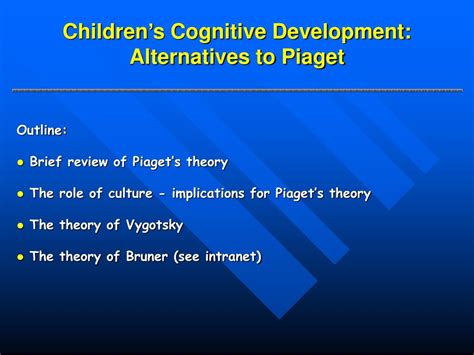 Criticism Of Piaget Theory Ppt Discount Primealture It