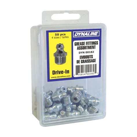 Sae Grease Fitting Assortment From Dynaline Bmr