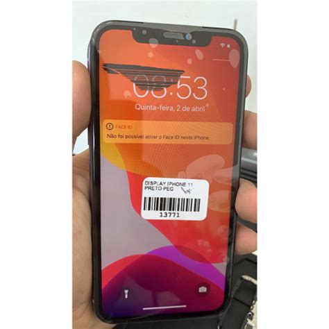 Tela Display Iphone A A A Preto Avaria Submarino