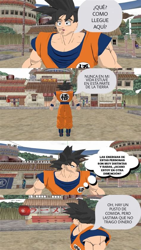 Mmd Goku En El Mundo De Naruto Cap En Naruto Goku Partes De