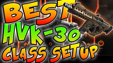 Black Ops 3 Best Class Setup BEST HVK 30 CLASS SETUP YouTube