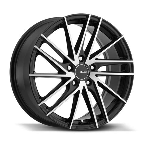 Turbina Matte Black Machine Face Rim By Advanti Wheels Wheel Size