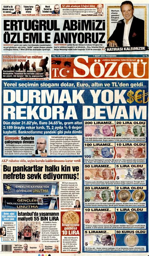 S Zc Gazetesi S Zc Man Et Oku Haberler Mart