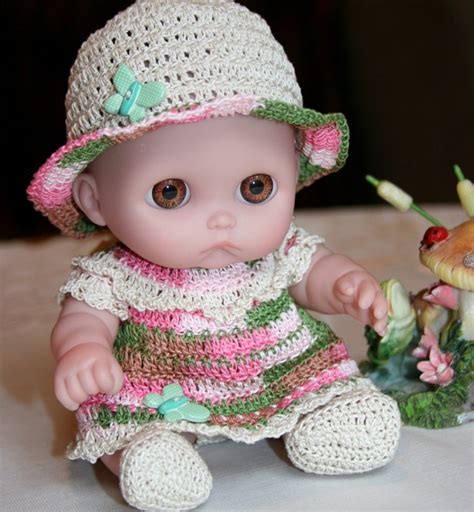 Pdf Pattern Crochet Inch Ltl Lil Cutesies Berenguer Doll Etsy