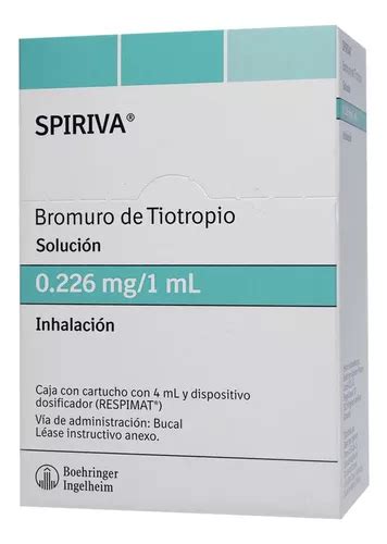 Spiriva Respimat Soluci N Para Inhalaci N Mg Ml Cartucho Ml