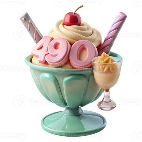Sweet 490 Treat Sundae Celebration 56085893 PNG