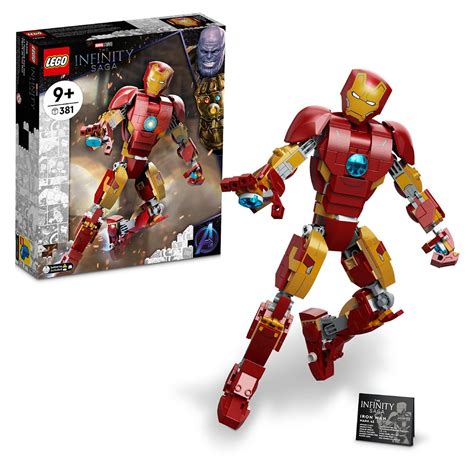 LEGO Iron Man Figure 76206 The Infinity Saga Here Now Dis