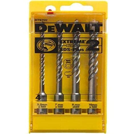 Dewalt Extreme Sds Plus Dt Qz Set Punte Per Martelli In