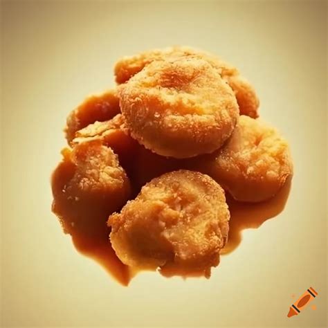 Crispy Chicken Nuggets With Sauce