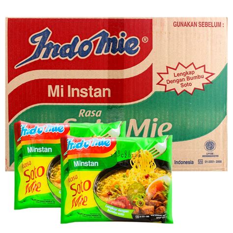 Jual Indomie Mie Instant Soto Mie 1 Karton Bahan Makanan Termurah