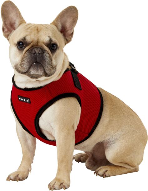 Puppia Soft Vest Dog Harness, Red, X-Large - Chewy.com