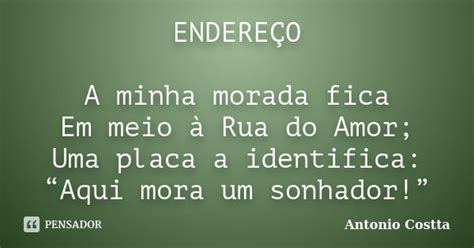 Endereço Em Uma Frase
