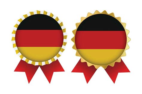 Vector Medal Set Designs Of Germany Template 28648597 Vector Art At