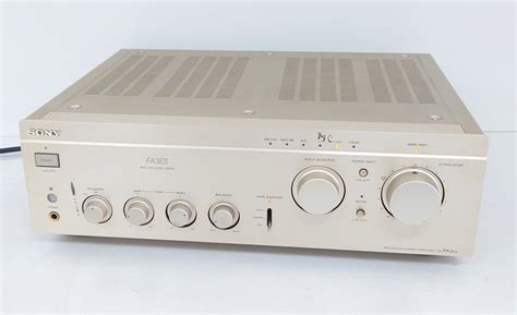 【やや傷や汚れあり】【nm 001】 Sony Integrated Stereo Amplifier Ta Fa3es ソニー インテグ