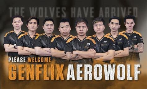 MPL Indonesia Season 7 Genflix Aerowolf Umumkan Jajaran Roster