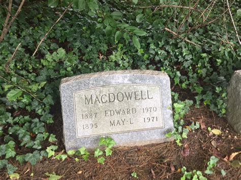 Edward J Macdowell Find A Grave Memorial